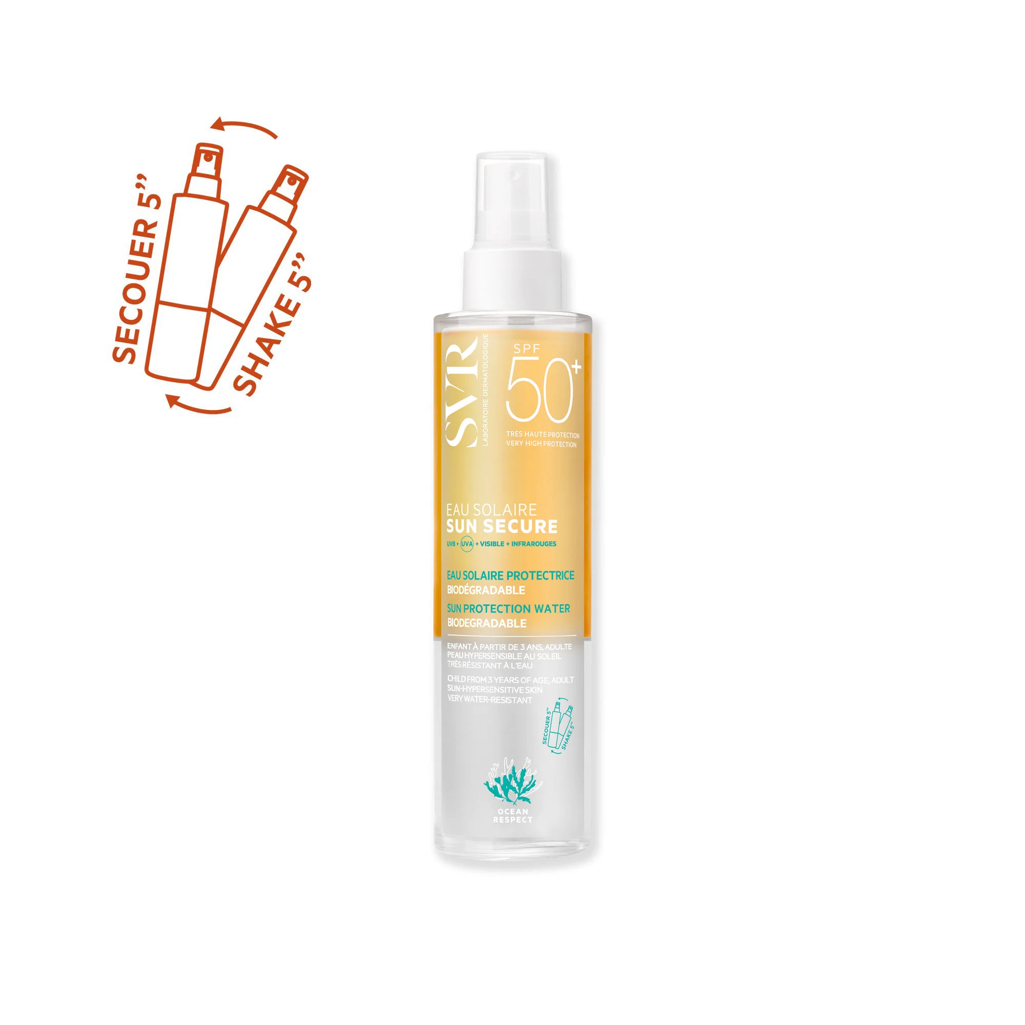 SUN SECURE Eau Solaire SPF50+ - Image 6